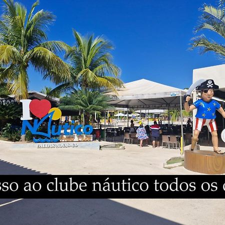 Nautico Flat Com Acesso Ao Clube Nautico Praia- 카우다스노바스 외부 사진