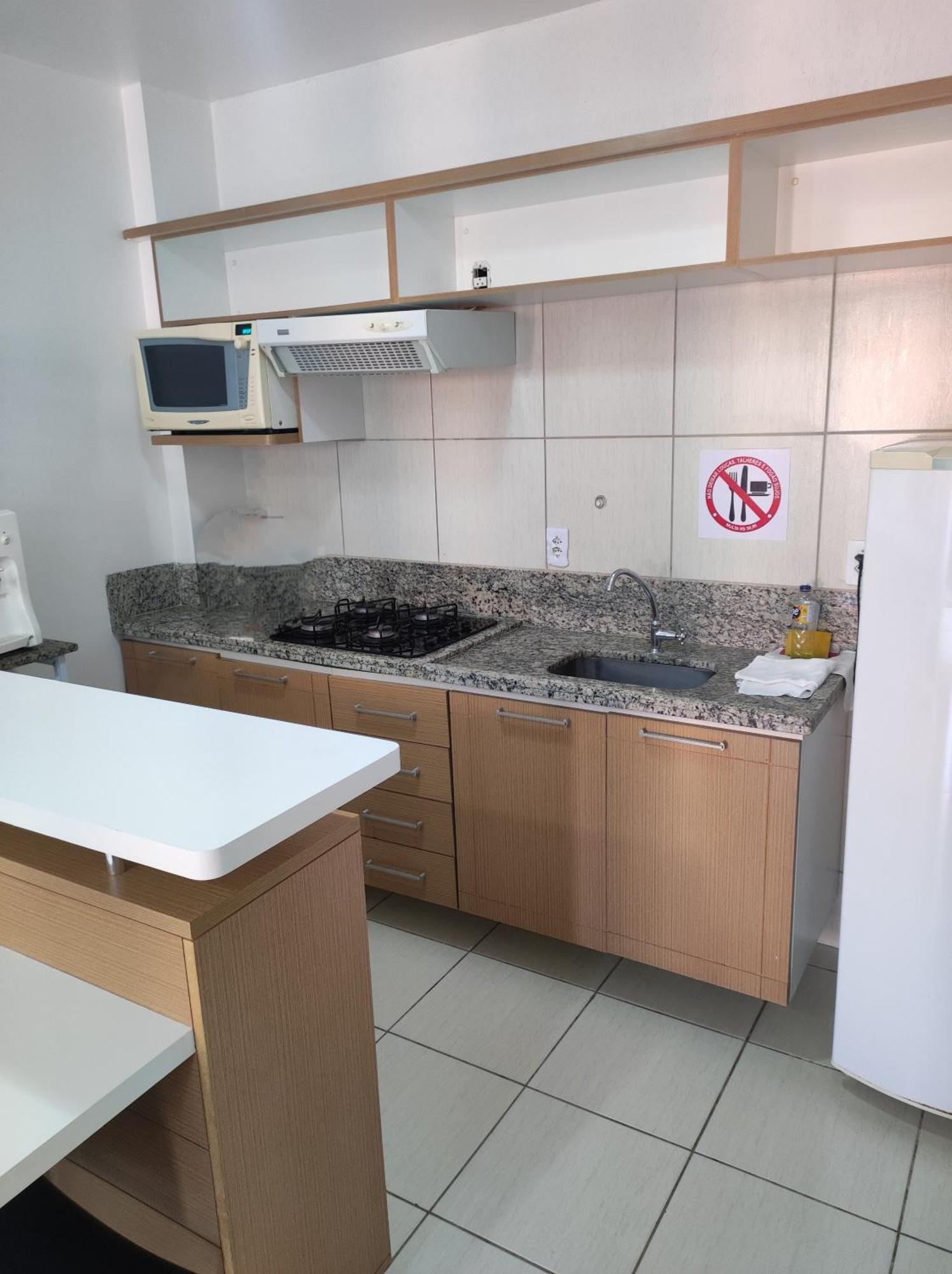 Nautico Flat Com Acesso Ao Clube Nautico Praia- 카우다스노바스 외부 사진