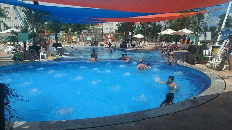 Nautico Flat Com Acesso Ao Clube Nautico Praia- 카우다스노바스 외부 사진